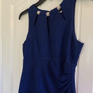 Blue dress